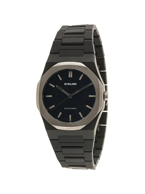 D1 Milano Polycarbon Space Grey 40.5mm Black PCBJ13