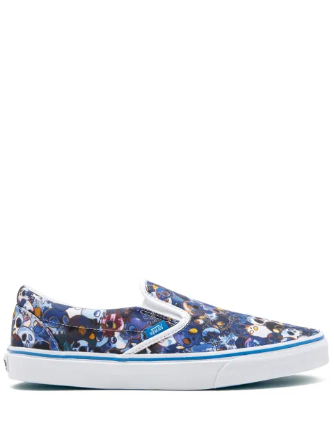 Vans x Takashi Murakami Classic Slip-On LX sneakers Blue VN0ZSIGUE