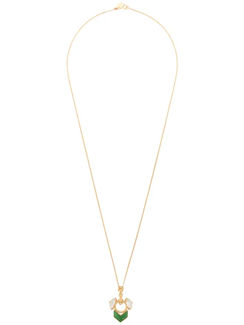 Wouters & Hendrix quartzite and mother-of-pearl necklace Gold KEQ14LB70