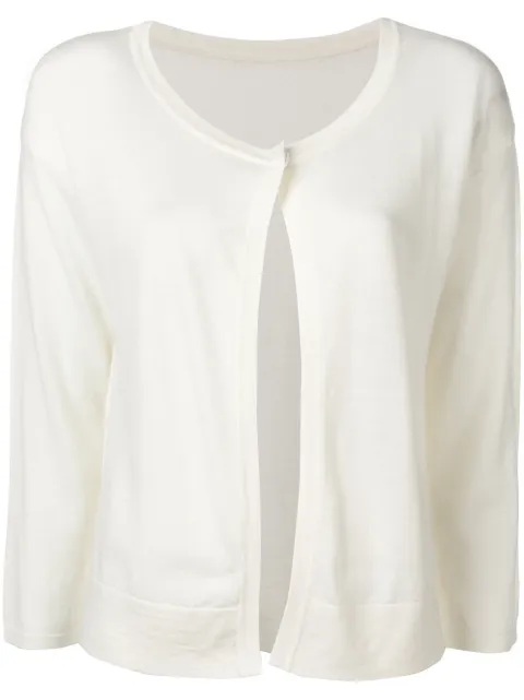 Sottomettimi fine knit cardigan White 4119MW