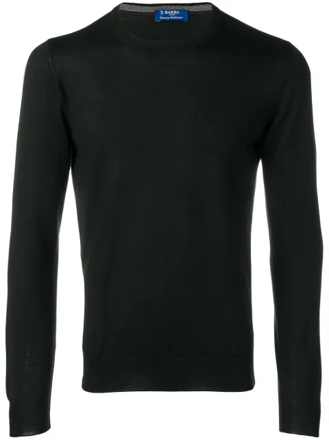 Barba long sleeve jumper Black 1319057567