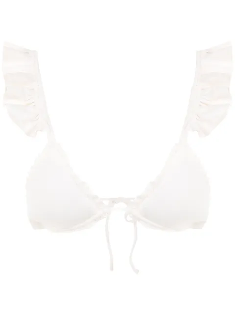 Clube Bossa Laven bikini top White T81S119