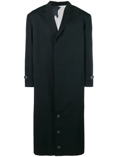 Jean Paul Gaultier Pre-Owned 1987 oversized long coat Black JPG1861A