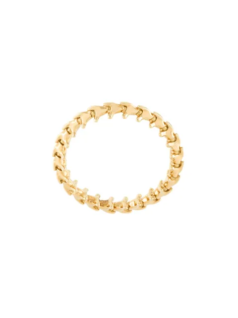 Shaun Leane 18kt yellow gold 'Serpent's Trace' ring Yellow SLD183MEN