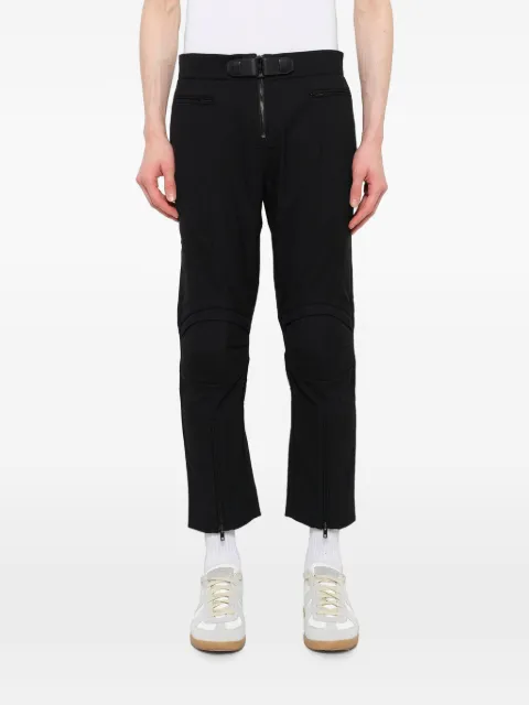 Juun.J zip-detail straight-leg trousers Black JC6821P165
