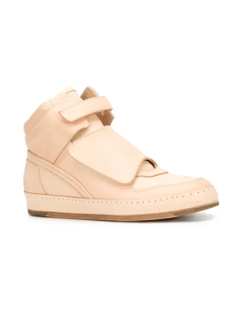 Hender Scheme hook & loop strap hi-top sneakers Neutrals MIP06