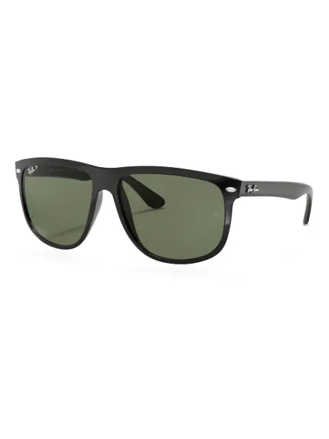 Ray-Ban rectangle-frame sunglasses Black 0RB4147