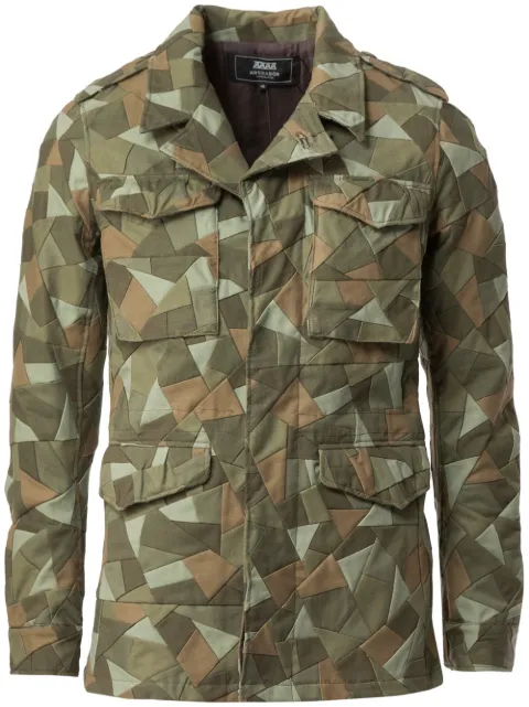Anrealage patchwork cargo jacket Green AST190401