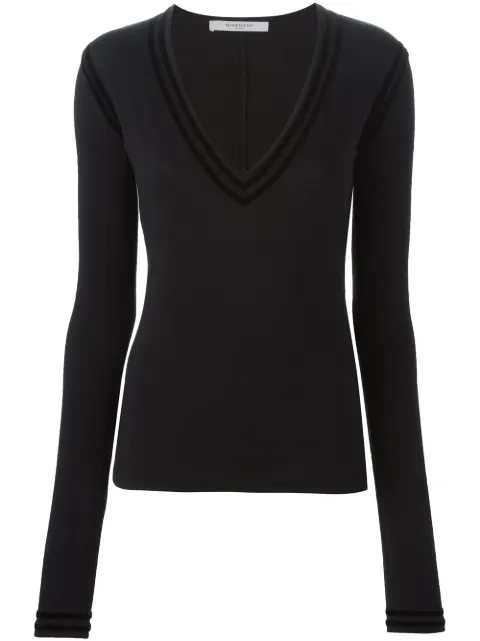 Givenchy fitted sweater Black 15I6757413