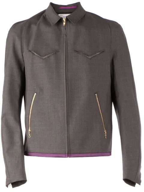 Kolor vent detail jacket Grey G02104