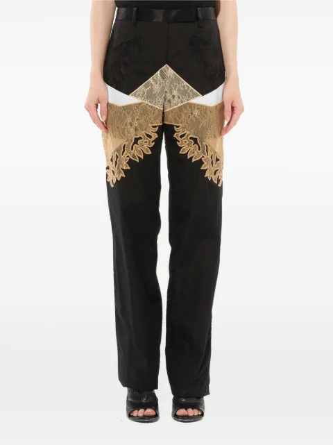 Givenchy lace panel trouser Black 13A5102368