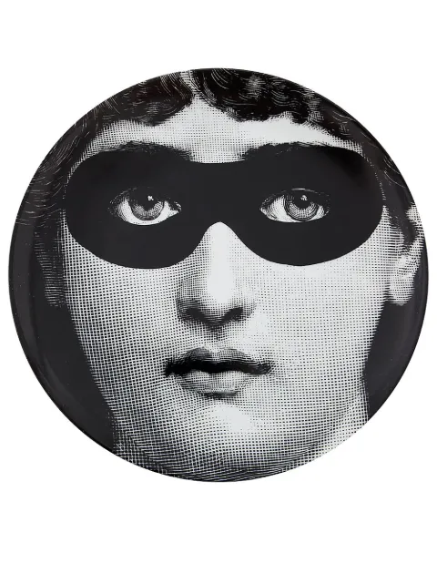 Fornasetti plate White PTVX022